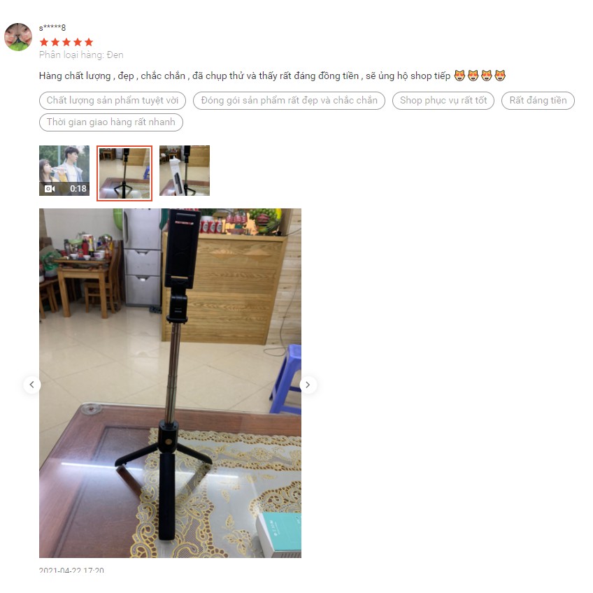 GÂY CHỐNG RUNG GIMBAL STABILIZER L08 QUAY PHIM,CHỤP ẢNH, CÓ 3 CHÂN ĐỠ, KÈM NÚT BẤM BLT HÀNG CHUẨN.BH 1 ĐỔI 1 , Phukien88 | BigBuy360 - bigbuy360.vn