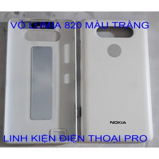 Vỏ lumia 820 màu trấng