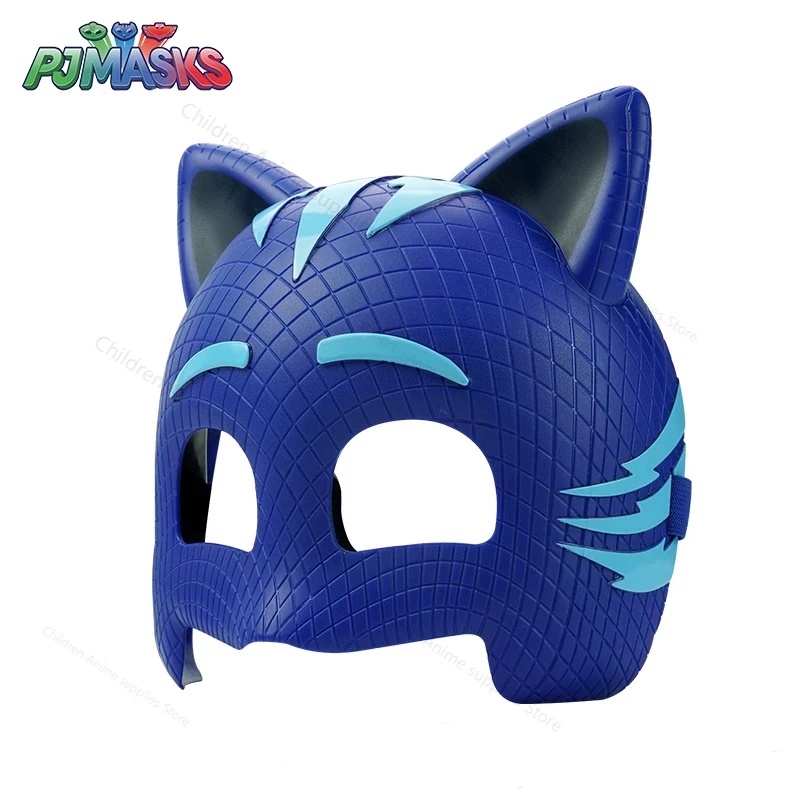 Mặt Nạ Cosplay Pj Masks Bằng PVC Họa Tiết Hoạt Hình Catboy Owlette Gekko Dành Cho Bé Trai