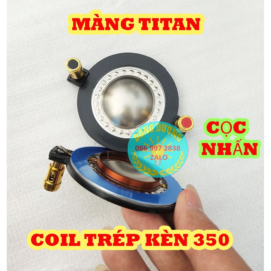 MỘT CÁI COIL LOA TREBLE 34,4MM CỌC NHẤN - CÔN TRÉP 350