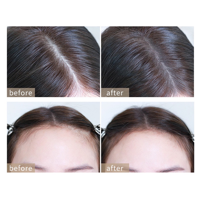 1 Phấn Nhuộm Chân Tóc Chống Nước Màu Đen &amp; Nâu Dành Cho Nam Và Nữ