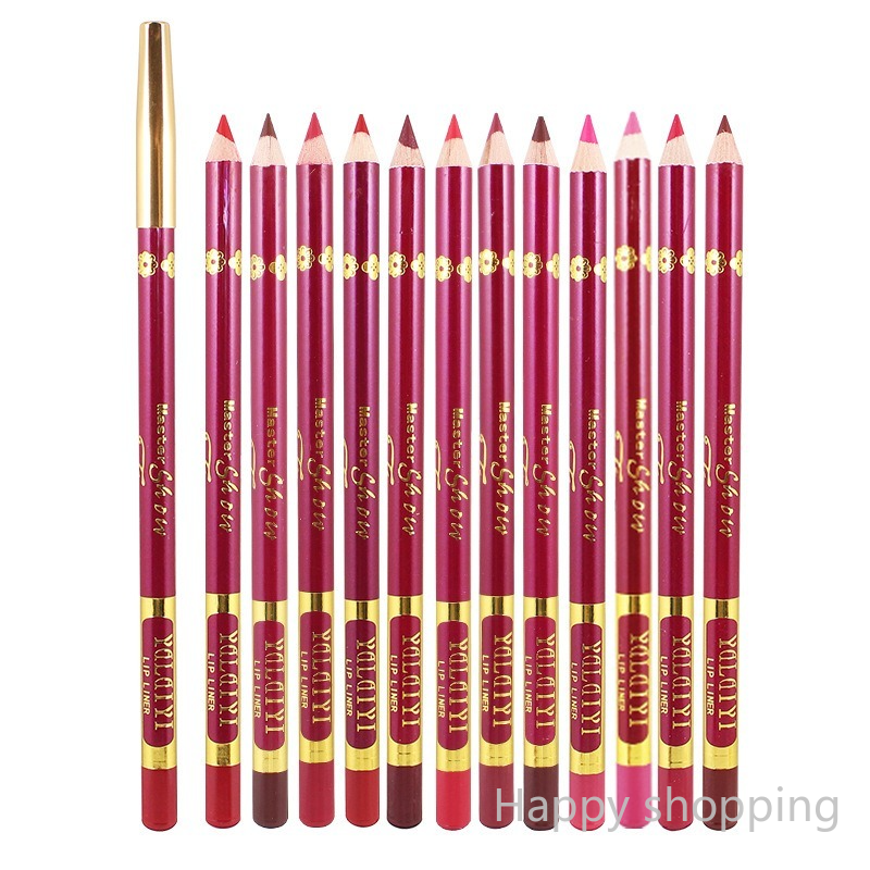 (Hàng Mới Về) Bút Kẻ Viền Môi Chống Thấm Nước Lâu Trôi Màu Sắc Thời Trang | BigBuy360 - bigbuy360.vn