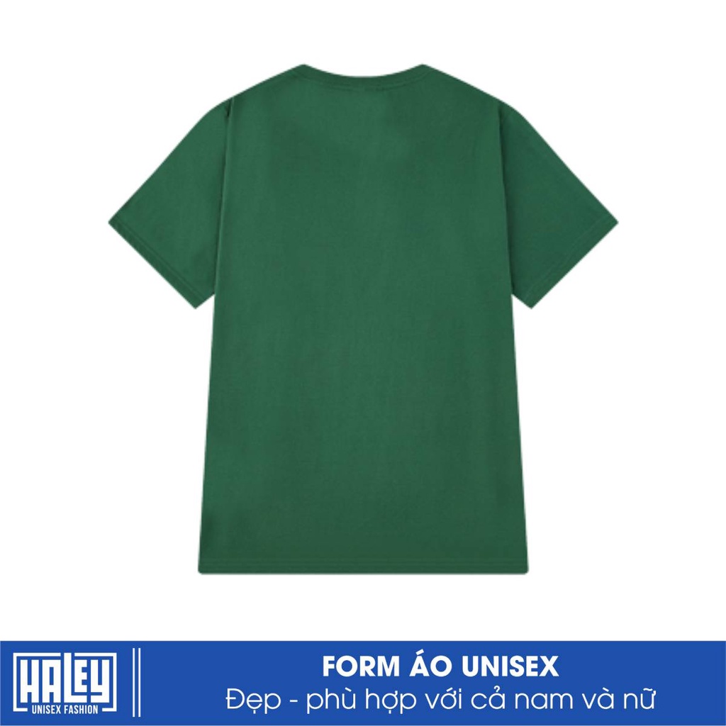 Áo Thun Unisex Tay Lỡ Mã TN309 ARMY BASKETBALL Form Rộng Nam Nữ HALEY vải cotton XANH LÁ phong cách Hàn Quốc Ulzzang