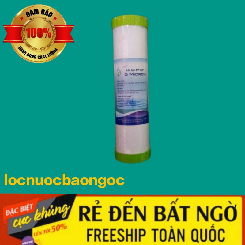 FREESHIP 99K]_Lõi lọc nước số 1 cấp lọc đầu tiên dành cho các loại máy lọc RO - loại có đầu bịt