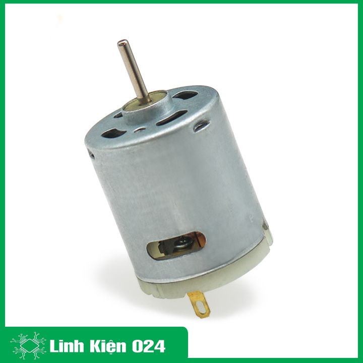 Động cơ 335 5-12VDC trục 2.3mm 8000RPM, motor chế máy khoan siêu khỏe