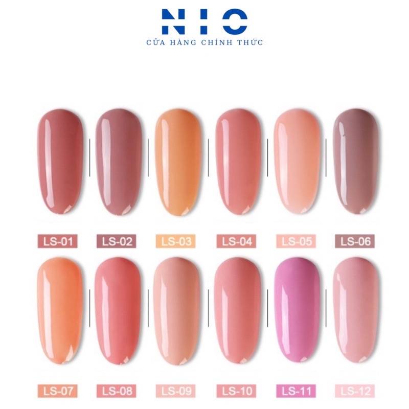 Sơn gel As tone hồng nhẹ LS ( chai đen )