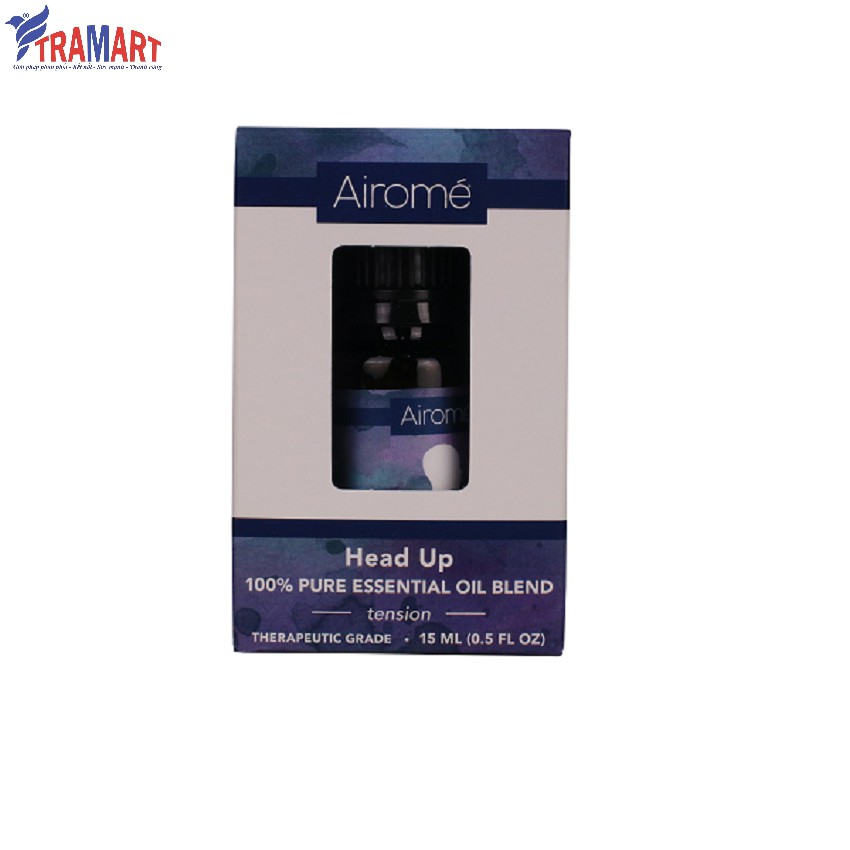 Lọ tinh dầu hỗn hợp 100% thiên nhiên Airomé 15ml AIR8466 Head Up (Xuất xứ Mỹ)