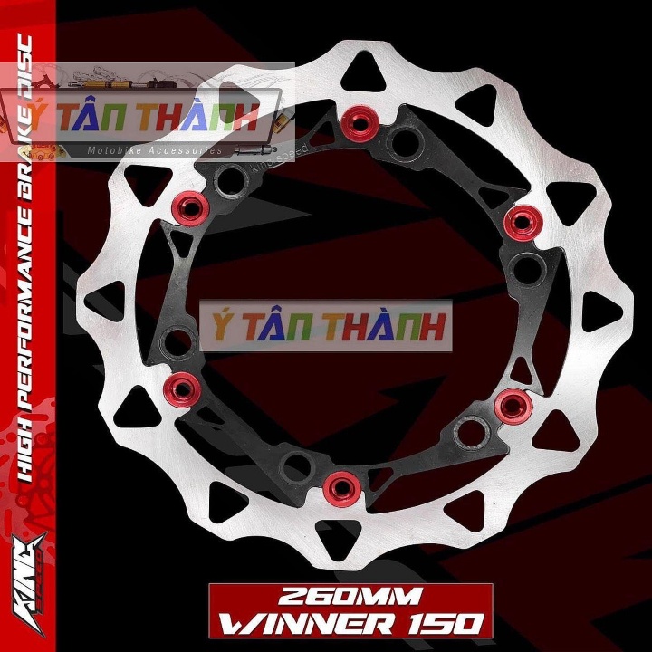 Đĩa Thắng Trước Winner King Speed MS1980