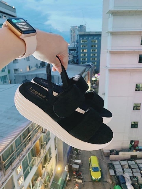 Sandal đế bánh mì 5p Thái Lan Giày đế xuồng 5 phân chuẩn Thái