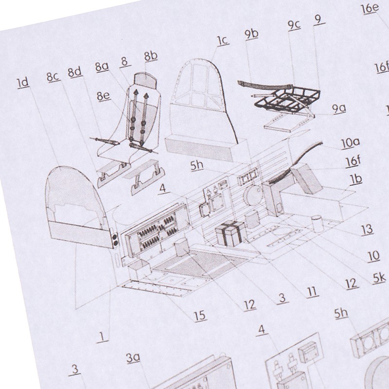 Mô hình đồ chơi máy bay chiến đấu độc đáo Ja-7 D-3