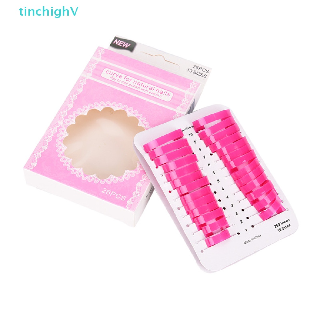 Set 26 Miếng Dán Bảo Vệ Móng Tay Nghệ Thuật