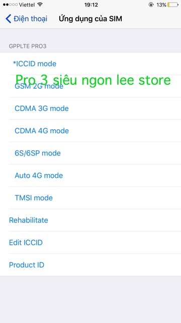 Sim ghép thần thánh GPP PRO V9++ chính hãng update vĩnh viễn up iccid chủ động