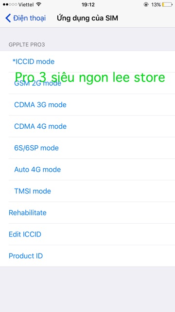 Sim ghép thần thánh GPP PRO V9++ chính hãng update vĩnh viễn up iccid chủ động