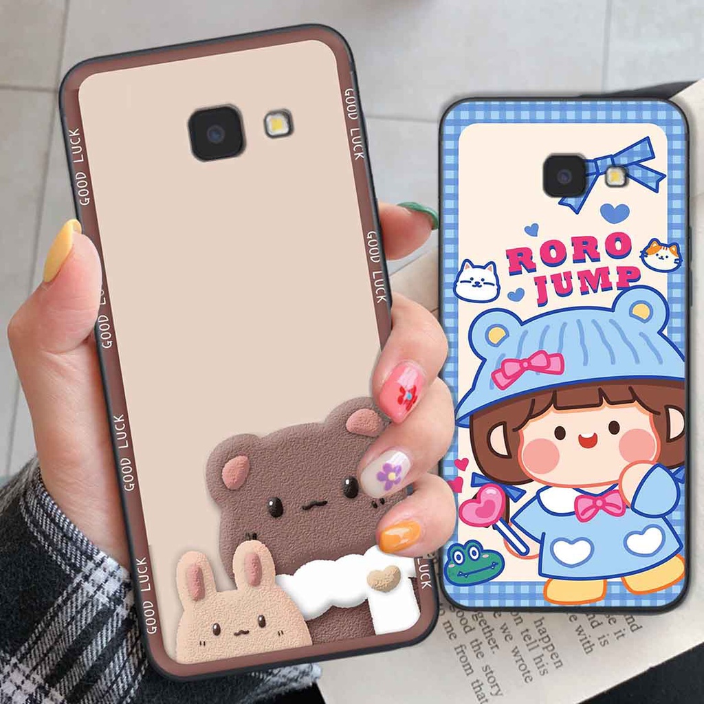 Ốp Samsung J4 Plus / J4 Core / J4 Prime bear brick, gấu đáng yêu, dễ thương
