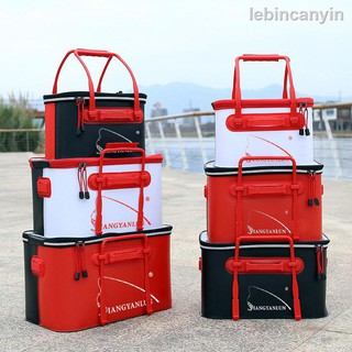 Thùng đựng cá bằng eva có thể gấp gọn tiện dụng