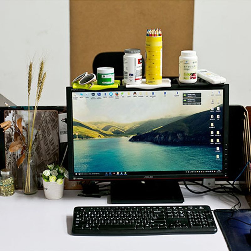 Giá để đồ đa năng gắn trên tv dùng tại nhà và văn phòng