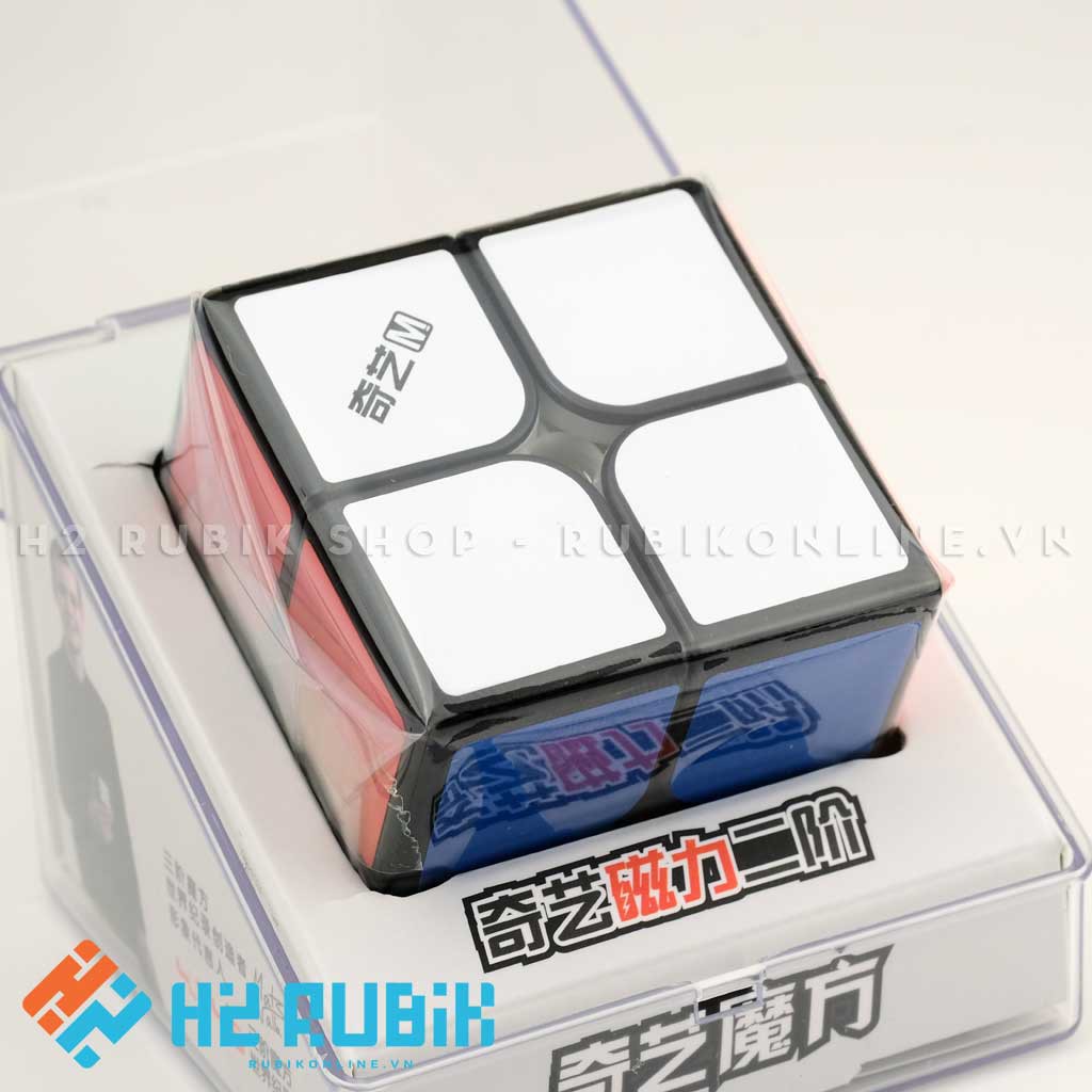 [SIÊU RẺ] Rubik 2x2 QiYi MS 2x2 Magnetic (có nam châm sẵn) - Rubik giá rẻ xoay trơn chuyên nghiệp