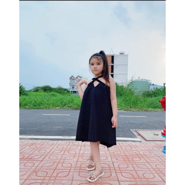 Đầm Baby Doll cho bé siu xinh nhé các mum chất vải Xốp dày dặn Shop Cam Kết Hình Chính Chủ