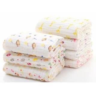 Set 10 khăn xô cho bé sợi tre tự nhiên