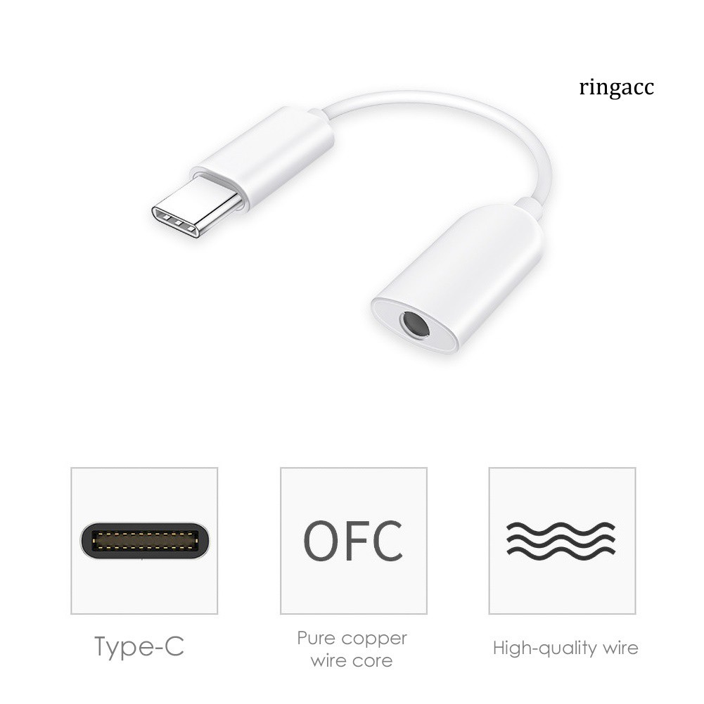 Cáp Chuyển Đổi Âm Thanh Jack Cắm 3.5mm Cho Oneplus 6t