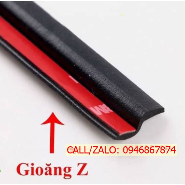 GIOĂNG D TO CAO SU CHỐNG ỒN 15 x 15 mm