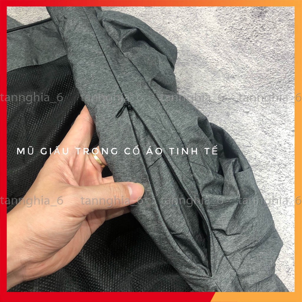 Áo gió nam MŨ RỜI - CHỐNG NƯỚC 2 lớp xuất khẩu cao cấp | BigBuy360 - bigbuy360.vn