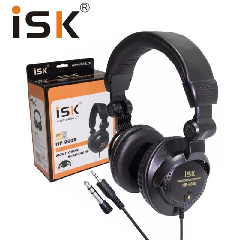 Tai Nghe Kiểm Âm Chuyên Nghiệp ISK HP960 chính hãng bh 12 tháng