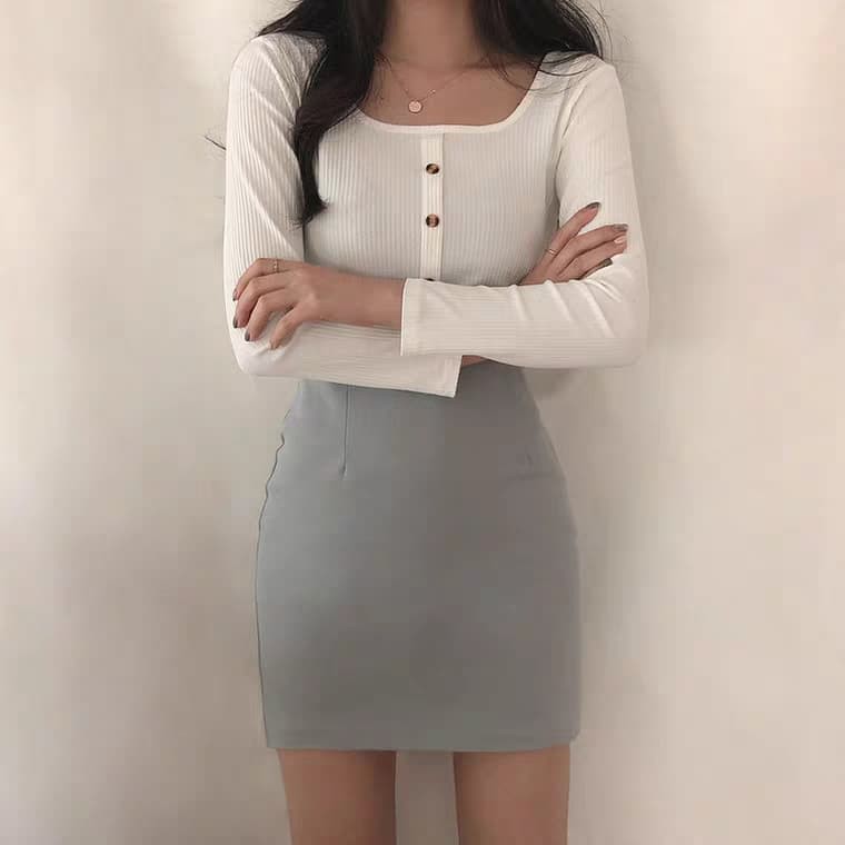 HOT chân váy dáng ngắn co dãn 4 chiều cao cấp