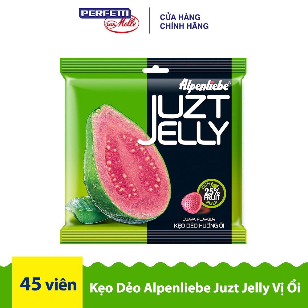 Kẹo Dẻo Alpenliebe Juzt Jelly Vị Ổi - 166.5g