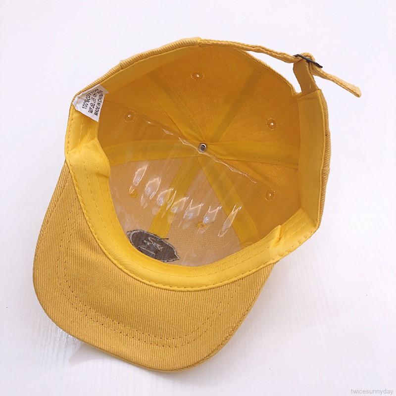 Nón lưỡi trai thêu hình mặt cười dễ thương dành cho bé