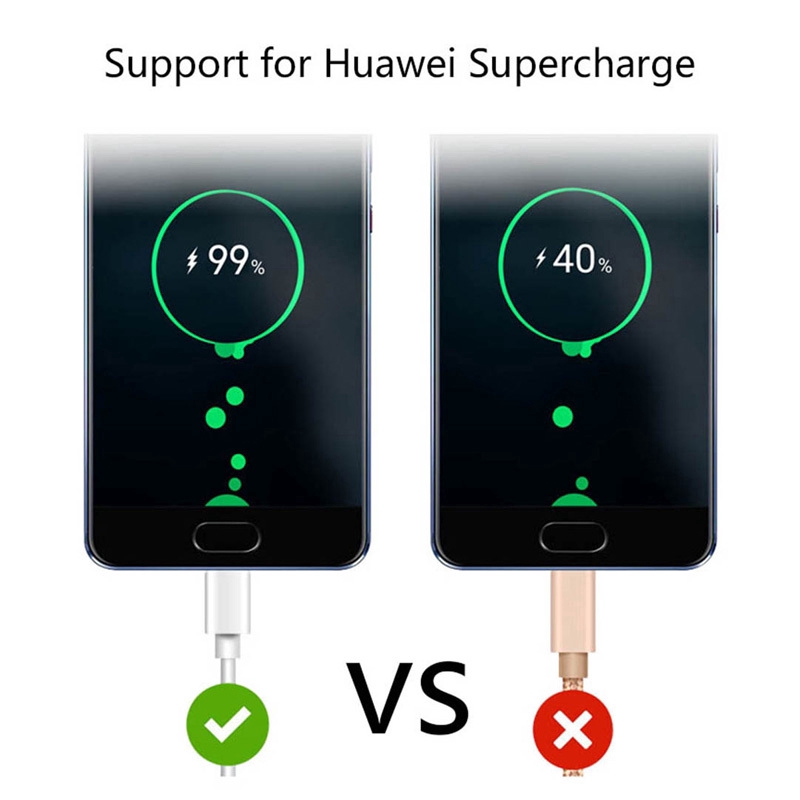 1m USB 3.1 Type-C Quick Charge Cable For Huawei P30 P20 Mate 30 20 Pro