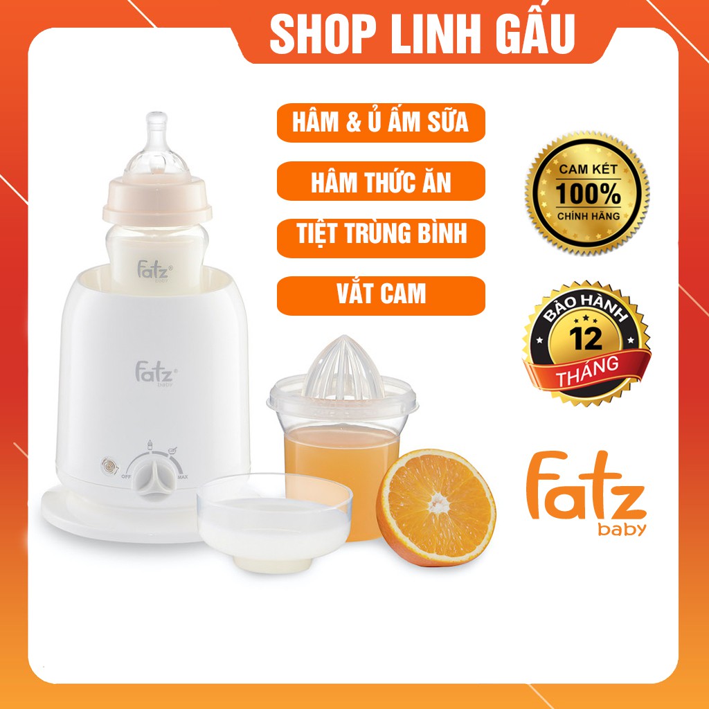  Máy hâm sữa và thức ăn 4 chức năng Fatz Baby FB3002SL