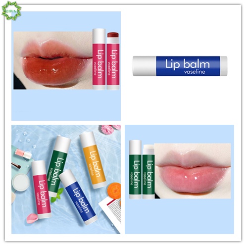 [Hàng mới về] Son dưỡng VASELINE chứa vitamin dưỡng ẩm làm mờ nếp nhăn