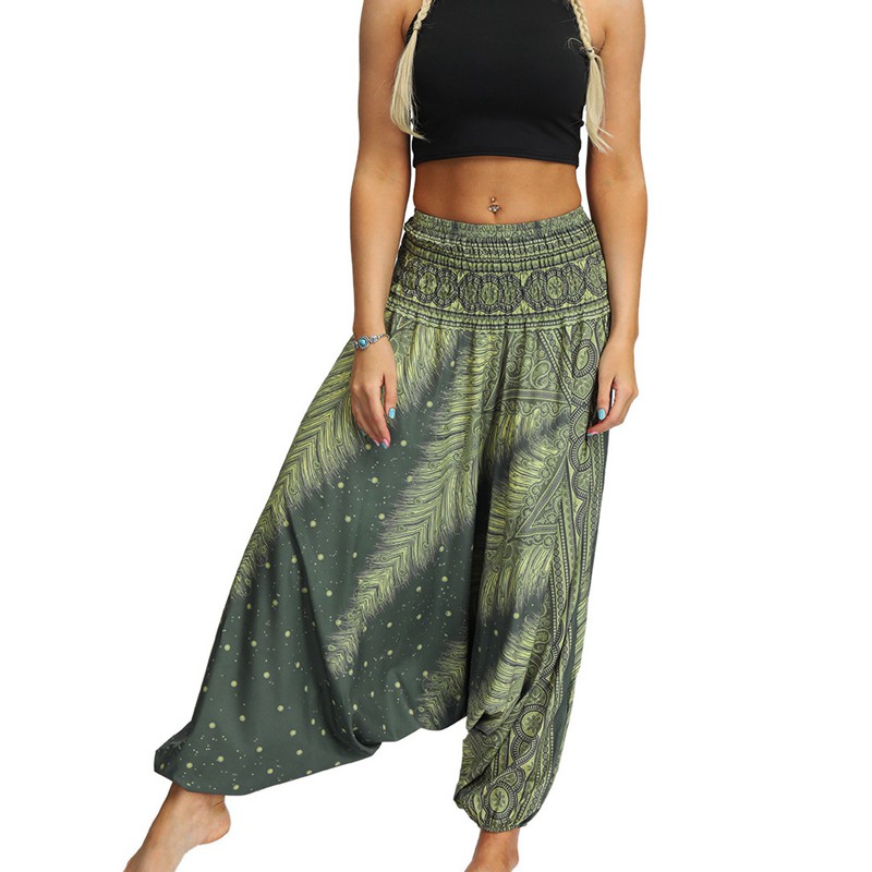 quần ống rộng Phong Cách Bohemian Cho Nữ | BigBuy360 - bigbuy360.vn