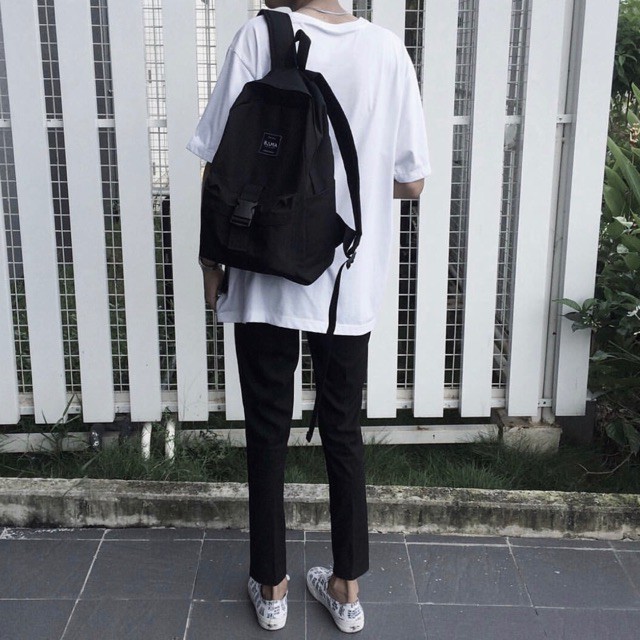 [Mã WA99RN giảm 20k đơn 99k] Quần baggy kaki Đen - Basic pant kaki - Unisex Nam Nữ dưới 80kg siêu hot