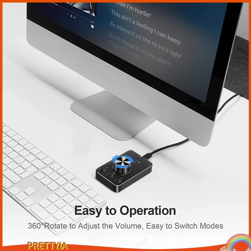 Nút Điều Chỉnh Âm Lượng Mini USB Cho PC / Video / Loa