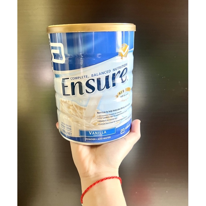 Sữa Ensure Úc 850g siêu dinh dưỡng date mới 2024/2025