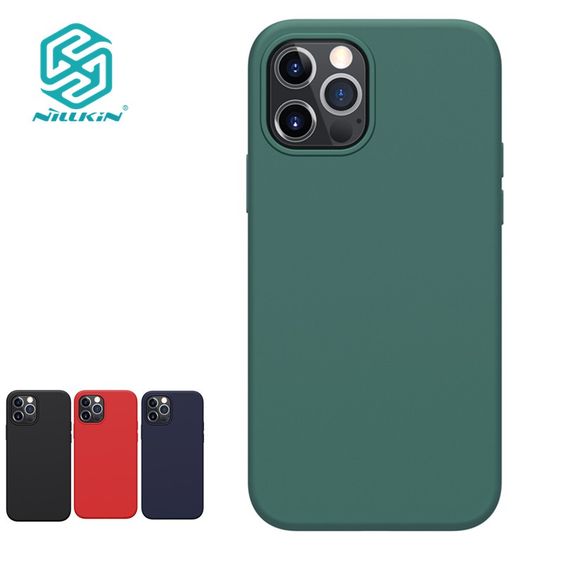 Nillkin For Apple iPhone 12 Pro Max/12/12 Pro/iPhone 12 Mini Flex Pure Shockproof Silicone Soft Ultra Thin Back Cover Phone Case