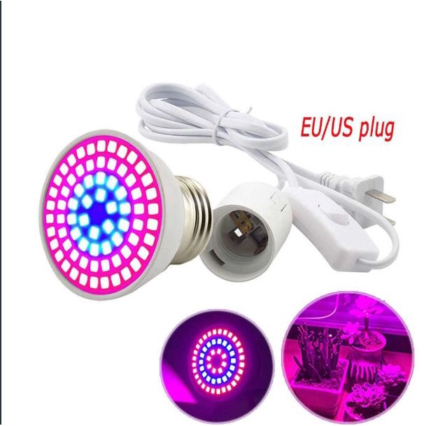 Đèn Trồng Cây 60 Bóng Kèm Chuôi Công Tắc