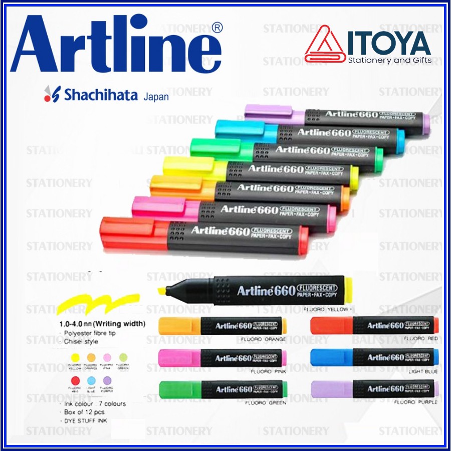 Bút highlight Artline EK-660