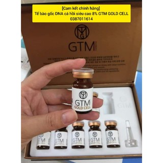 [Lẻ một lọ] Tế bào gốc DNA cá hồi 8% GTM GOLD CELL