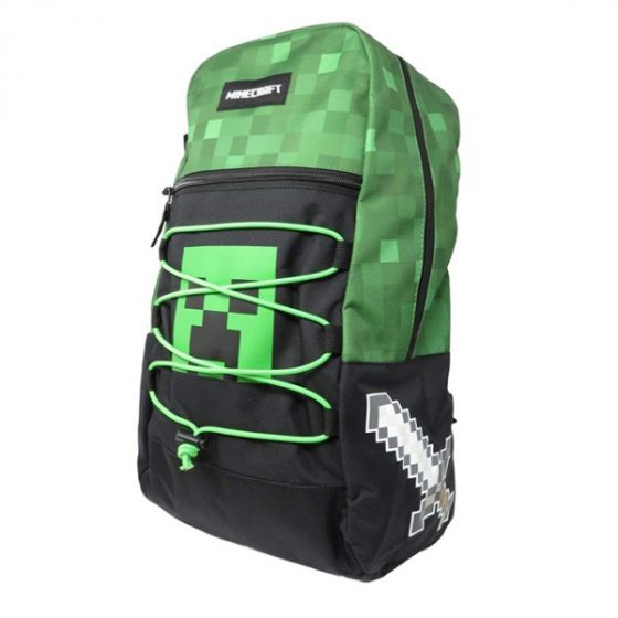 Balo minecraft creeper kiểu dáng thể thao