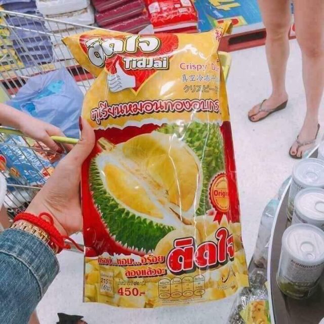 Sầu riêng sấy Thái Lan