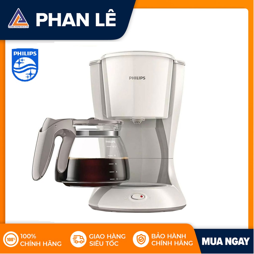 [Mã 1511ELSALE hoàn 7% đơn 300K] Máy pha cà phê Philips HD7447