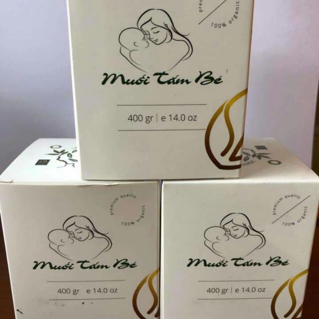 MUỐI TẮM CHO BÉ