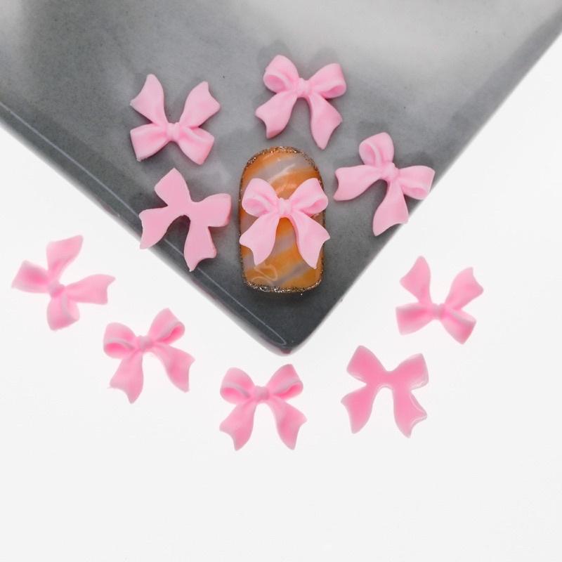 Nơ gấu nhựa trang trí móng- phụ kiện chuyên dụng ngành nails