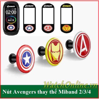 Nút Avengers thay thế cho Xiaomi Miband 2/3/4