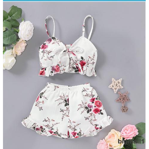 Set Đồ Mùa Hè Xinh Xắn Dành Cho Bé Gái