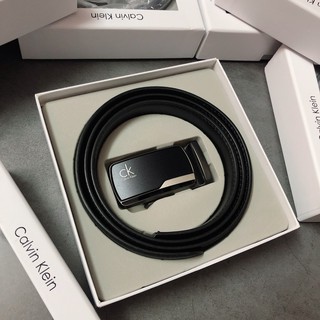 Nịt vuông khóa viền bạc logo góc - NN208