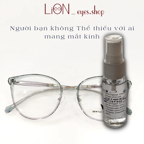 Nước lau Mắt kính,ống kính máy ảnh,Bề mặt kính Chai xịt 30ml Kháng khuẩn